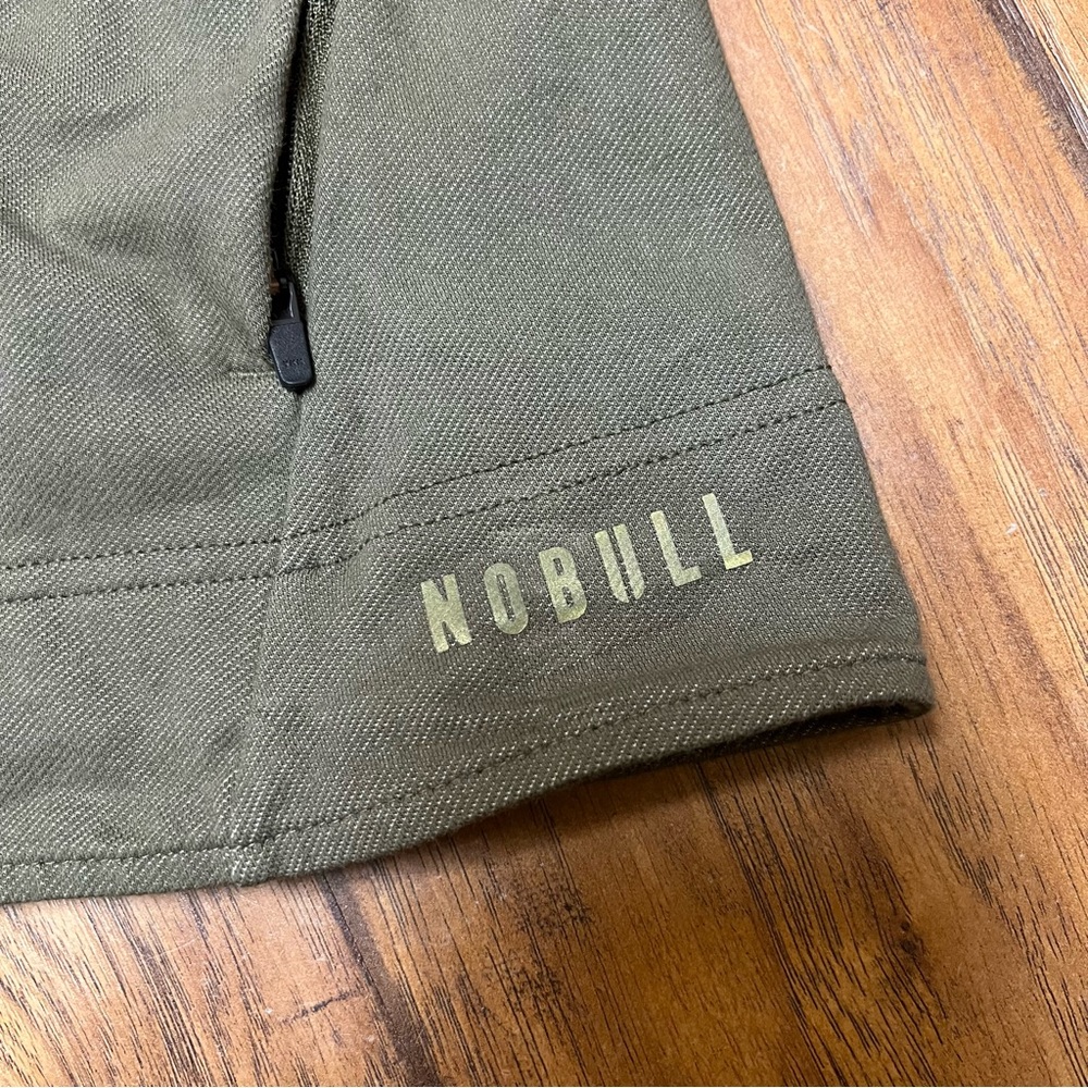 NOBULL Women’s Twill Zip Up Jacket Army Green Women's Size Large - Picture 12 of 12